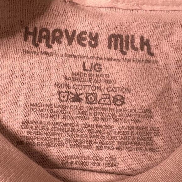 ‎Harvey Milk T-Shirt-Large  - Picture 3 of 3